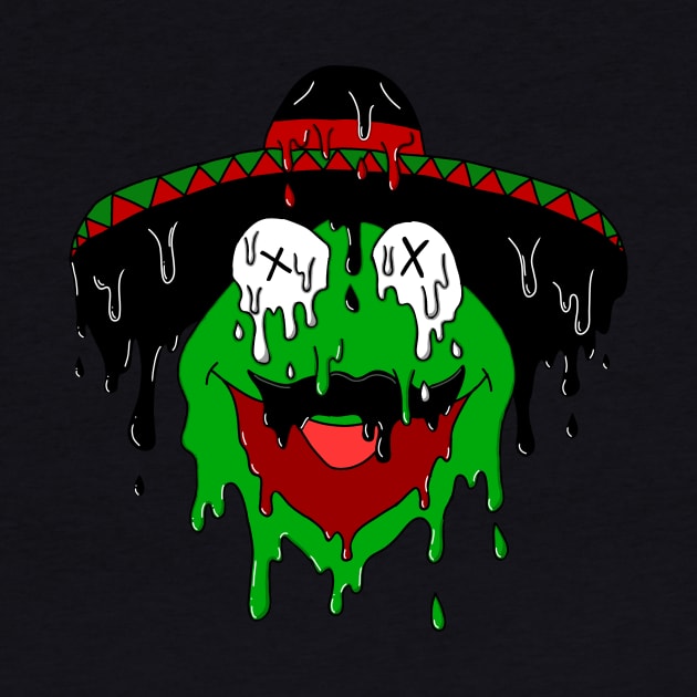 Drippy Señor Kermit by HubstheMexicano